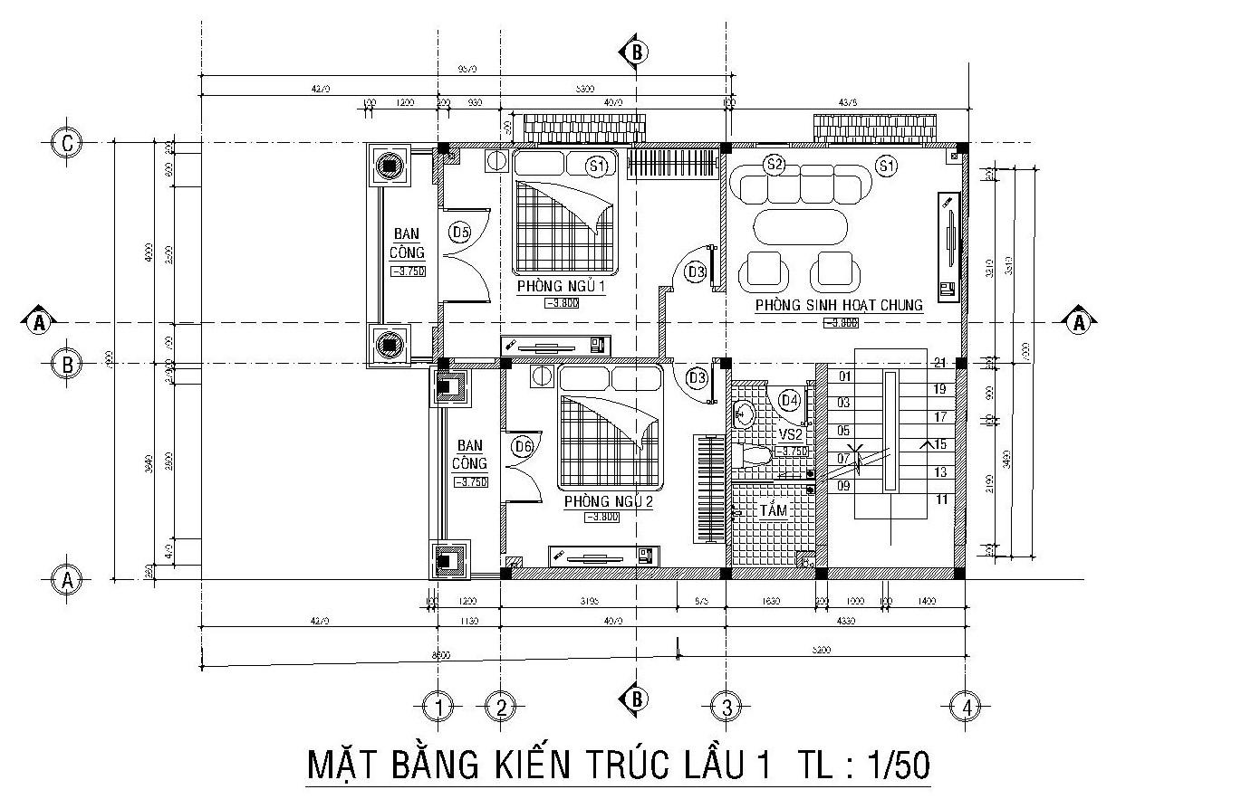 nha 8 x8 m 3 tang mb2 d6bc1